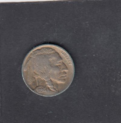 Beschrijving: 5 Cent BUFFALO